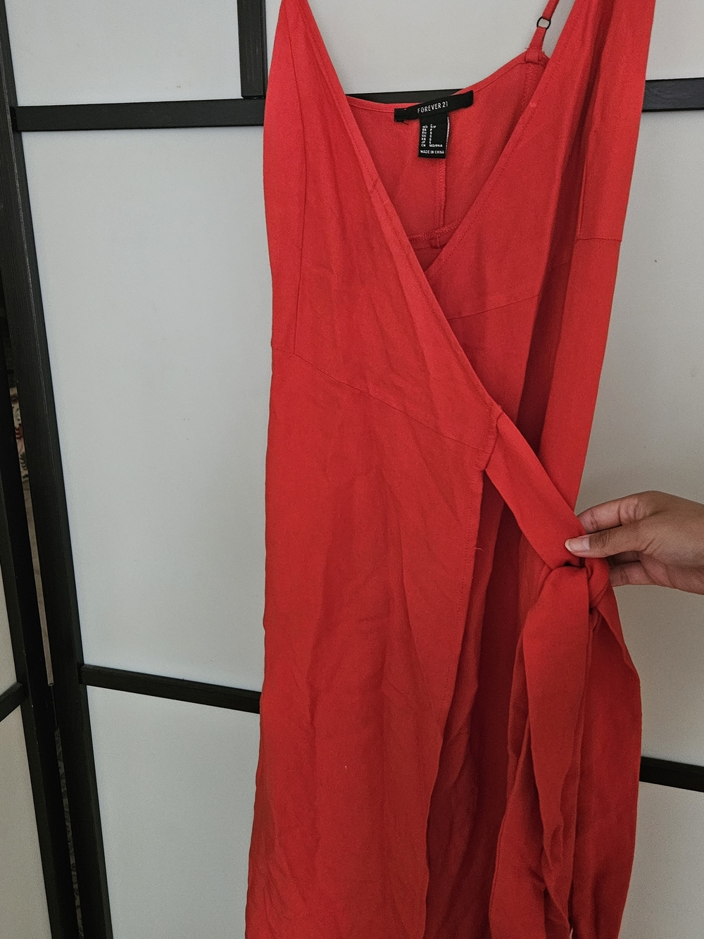 Forever 21 Red Wrap Dress